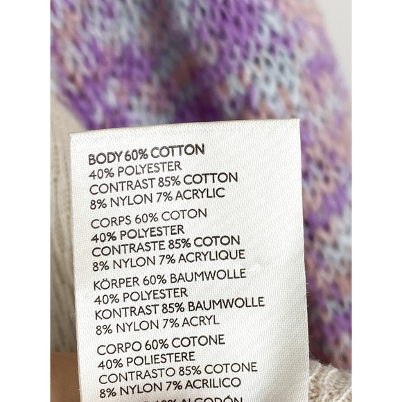 Free People Swit The Small Stuff Sweater L Femme Nordic Mock Neck Fair Isle Cozy - Picture 9 of 12